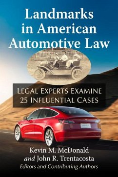 Cover Landmarks in American Automotive Law