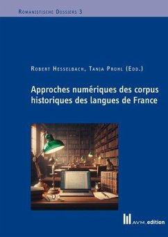 Cover Approches numériques des corpus historiques des langues de France