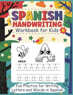 Spanish Handwriting Workbook for Kids - Elementary, Sophie