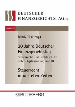 Cover 20. und 21. Deutscher Finanzgerichtstag 2024/2025