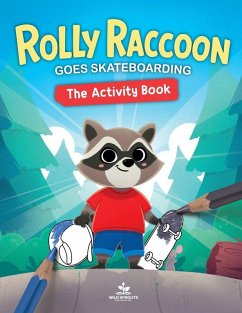 Cover Rolly Raccoon Goes Skateboarding Activity Book