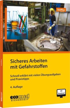 Cover Sicheres Arbeiten mit Gefahrstoffen