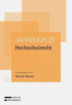 Cover Hochschulrecht - Jahrbuch 2025