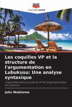 Cover Les coquilles VP et la structure de l'argumentation en Lubukusu: Une analyse syntaxique