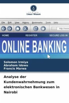 Cover Analyse der Kundenwahrnehmung zum elektronischen Bankwesen in Nairobi