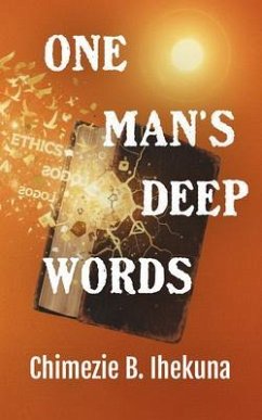 Cover One Man's Deep Words (eBook, ePUB)