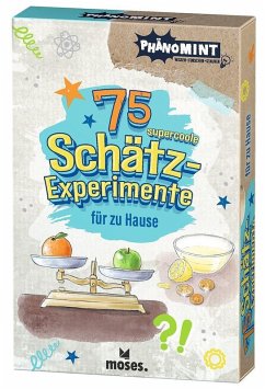Cover PhänoMINT 75 supercoole Schätz-Experimente für zu Hause