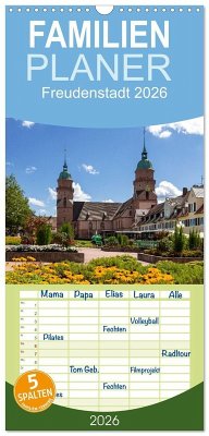 Cover Familienplaner 2026 - Freudenstadt 2026 mit 5 Spalten (Wandkalender, 21 x 45 cm) CALVENDO