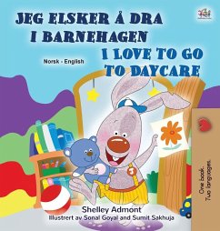 Cover I Love to Go to Daycare (Norwegian English Bilingual Book)