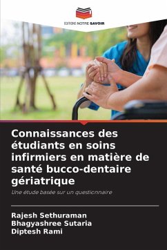 Cover Connaissances des étudiants en soins infirmiers en matière de santé bucco-dentaire gériatrique