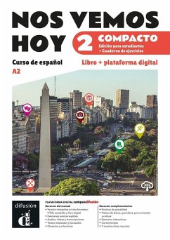 Cover Nos vemos hoy 2 Compacto Ed. hibrida estudiantes + cuaderno de ejercicios