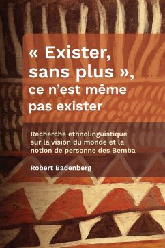 Cover Exister, sans plus , ce n'est même pas exister