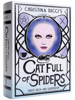 Cover Christina Ricci's Cat Full of Spiders Tarot Deck and Guidebook