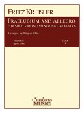 Fritz Kreisler Praeludium And Allegro Streichorchester Partitur + Stimmen