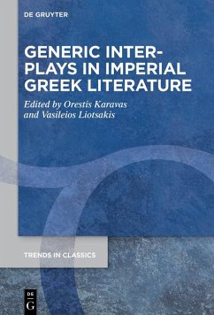 Generic Interplays in Imperial Greek Literature (eBook, ePUB)