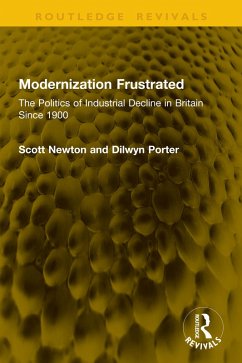 Modernization Frustrated (eBook, PDF) - Newton, Scott; Porter, Dilwyn