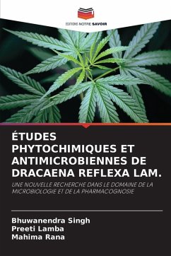 Cover ÉTUDES PHYTOCHIMIQUES ET ANTIMICROBIENNES DE DRACAENA REFLEXA LAM.