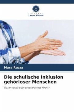 Cover Die schulische Inklusion gehörloser Menschen
