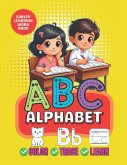 ABC Alphabet Color, Trace and Learn