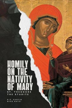 Cover Homily on the Nativity of Mary