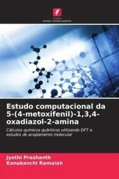 Cover Estudo computacional da 5-(4-metoxifenil)-1,3,4-oxadiazol-2-amina