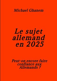 Cover Le Sujet allemand en 2025 (eBook, ePUB)
