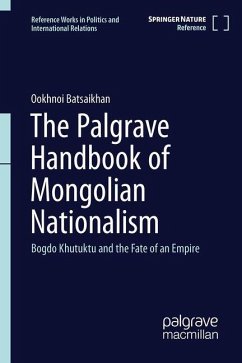 Cover The Palgrave Handbook of Mongolian Nationalism