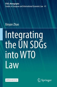 Cover Integrating the UN SDGs into WTO Law