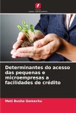 Determinantes do acesso das pequenas e microempresas a facilidades de crédito
