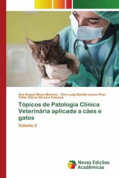 Cover Tópicos de Patologia Clínica Veterinária aplicada a cães e gatos