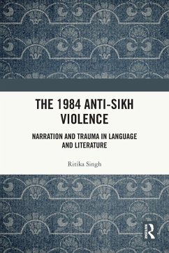 Cover The 1984 Anti-Sikh Violence