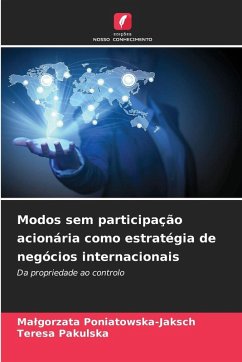 Cover Modos sem participação acionária como estratégia de negócios internacionais