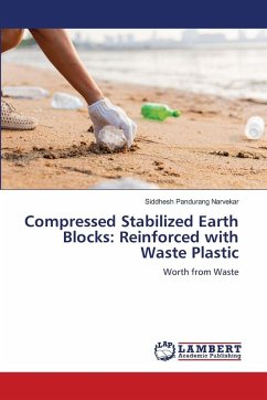 Cover Compressed Stabilized Earth Blocks: Reinforced with Waste Plastic