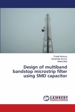 Cover Design of multiband bandstop microstrip filter using SMD capacitor