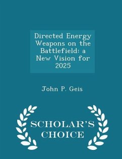 Cover Directed Energy Weapons on the Battlefield