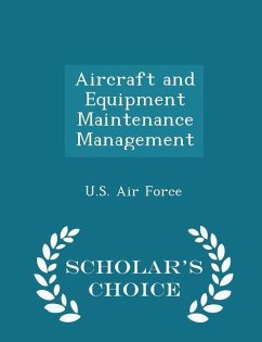 Cover Aircraft and Equipment Maintenance Management - Scholar's Choice Edition
