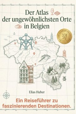 Der Atlas der ungewöhnlichsten Orte in Belgien - Huber, Elias