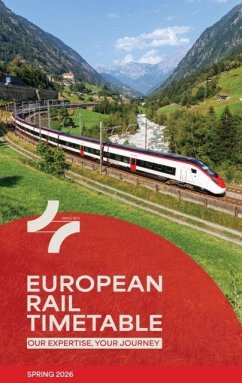 Cover European Rail Timetable Spring 2026