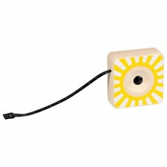 Cover Goki 58347 - Maßband ausziebar, Holz/Kunststoff, 6x6x2,2cm