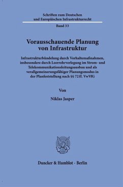 Vorausschauende Planung von Infrastruktur - Jasper, Niklas