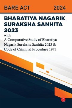 Cover Bhartiya Nagarik Suraksha Sanhita 2023 With a Comparative Study of Bharatiya Nagarik Suraksha Sanhita 2023 & Code of Criminal Procedure 1973