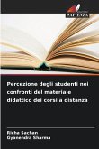 Percezione degli studenti nei confronti del materiale didattico dei corsi a distanza