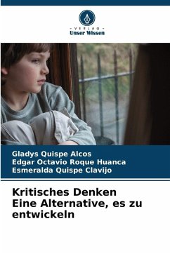 Cover Kritisches Denken Eine Alternative, es zu entwickeln