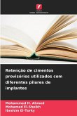 Retenção de cimentos provisórios utilizados com diferentes pilares de implantes