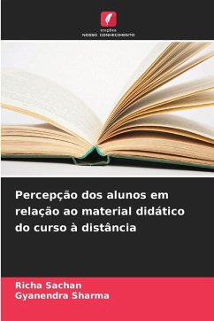Cover Percepção dos alunos em relação ao material didático do curso à distância