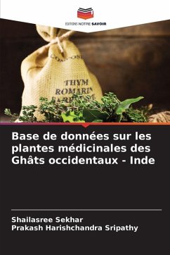Cover Base de données sur les plantes médicinales des Ghâts occidentaux - Inde