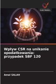 Wp¿yw CSR na unikanie opodatkowania: przypadek SBF 120