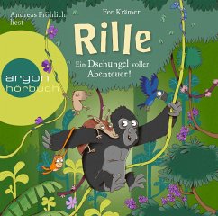 Cover Ein Dschungel voller Abenteuer! / Rille Bd.2 (2 Audio-CDs)  (Restauflage)