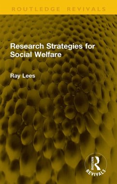 Cover Research Strategies for Social Welfare (eBook, PDF)