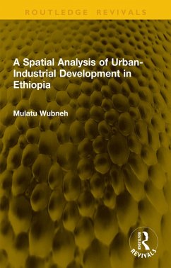 A Spatial Analysis of Urban-Industrial Development in Ethiopia (eBook, PDF) - Wubneh, Mulatu